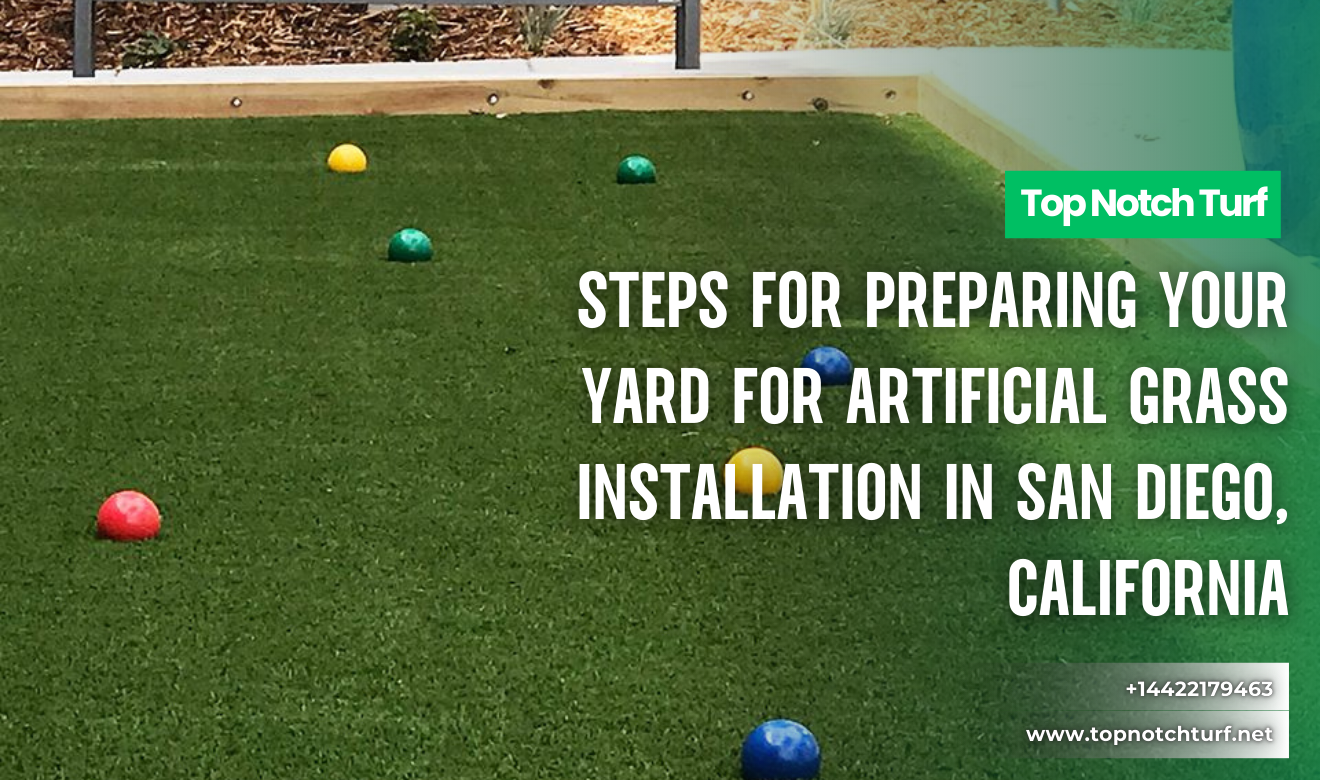 artificial grass installation near me San Diego