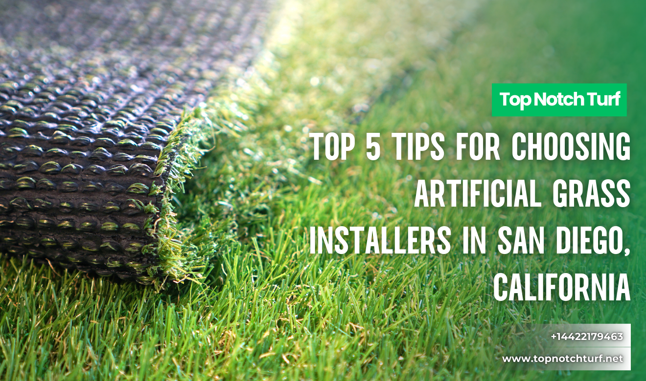 best artificial grass installers San Diego reviews