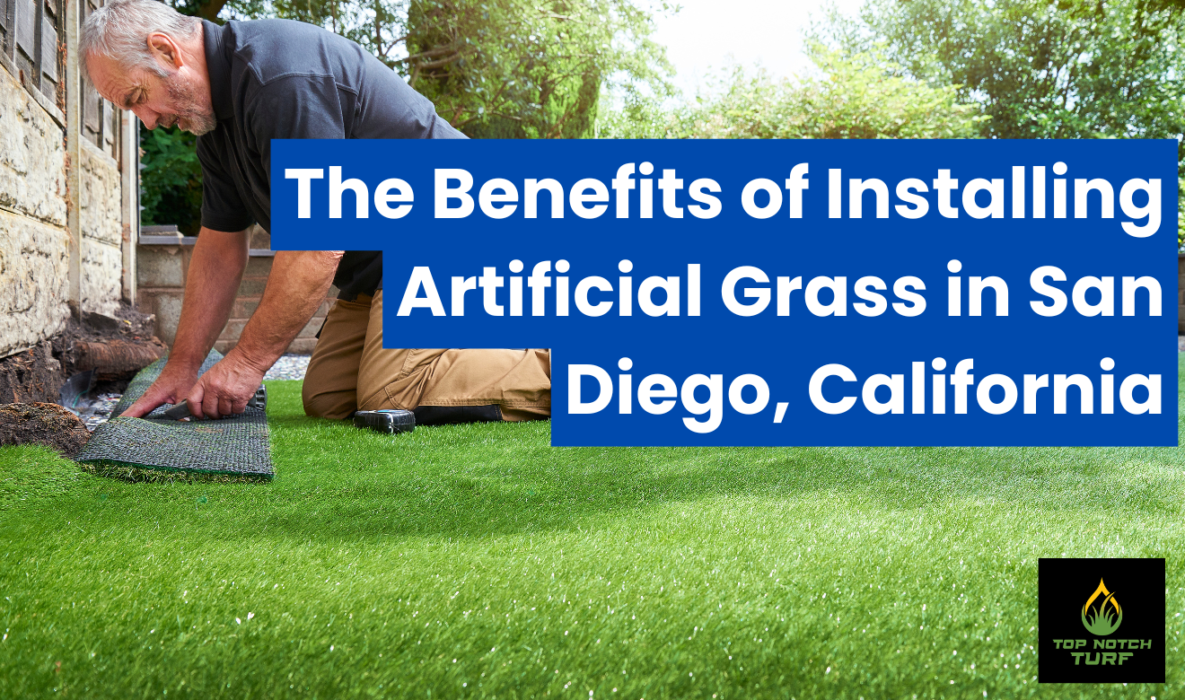 residential artificial grass install San Diego
